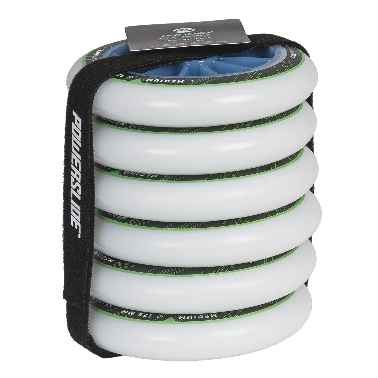 Powerslide Phoenix 125mm SD Medium hjul 6-pak 84A