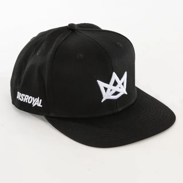 Disroyal Cap kasket bomuld sort one-size