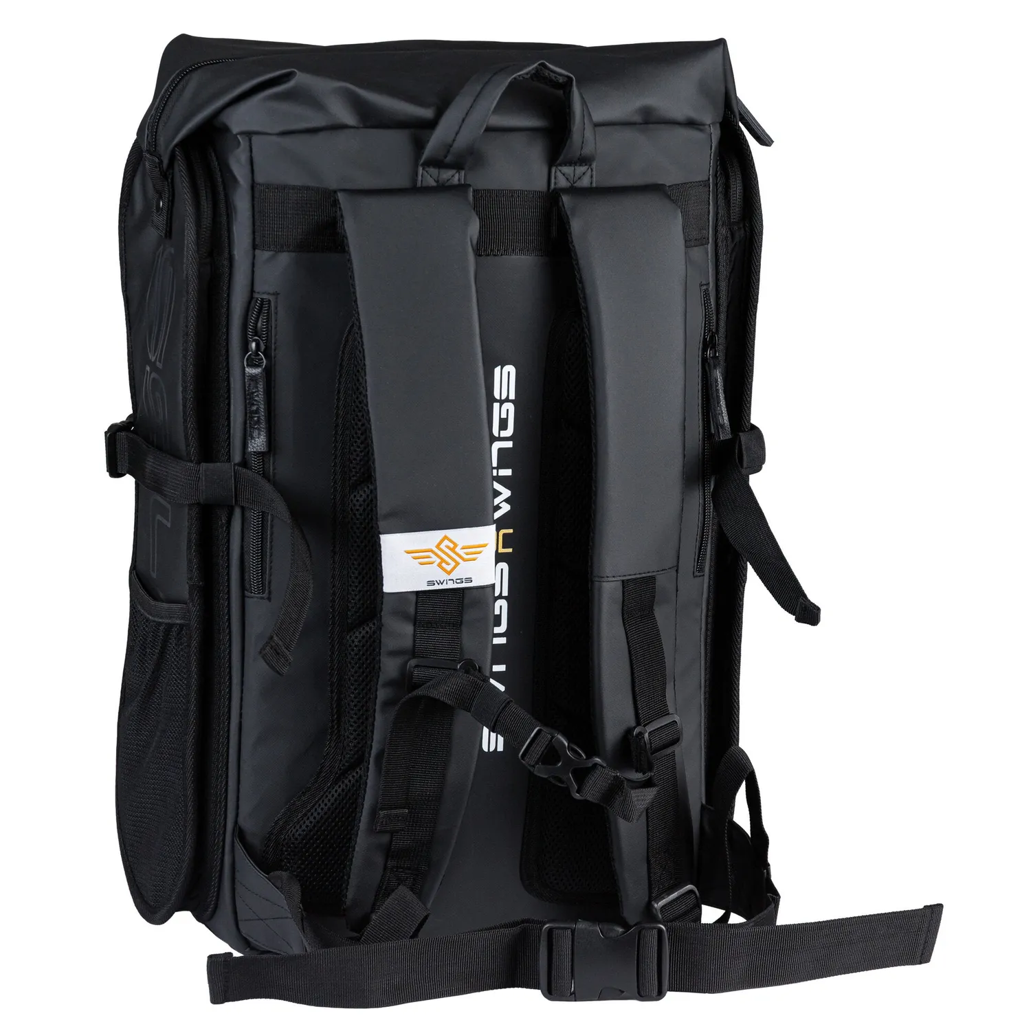 Powerslide Aurum skatetaske sort nylon sideskøjtelommer