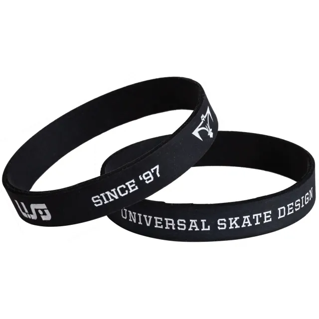 USD Bracelet armbånd sort aggressive statement