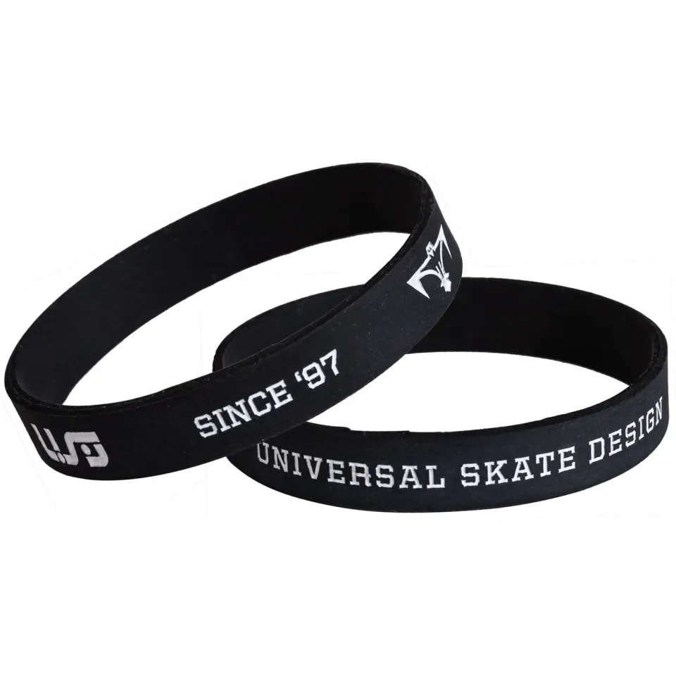 USD Bracelet armbånd sort aggressive statement