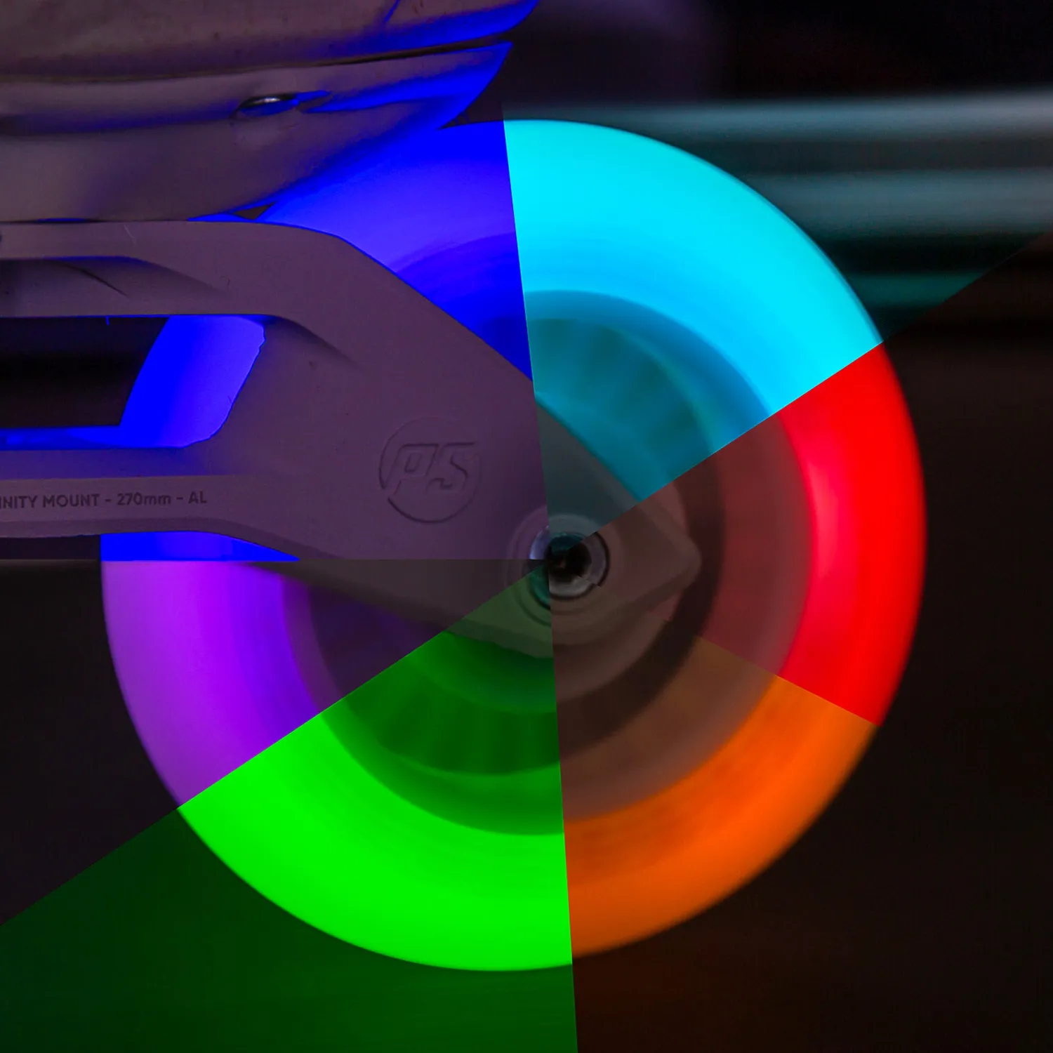 Powerslide Neons Switch LED hjul 4-pak lys