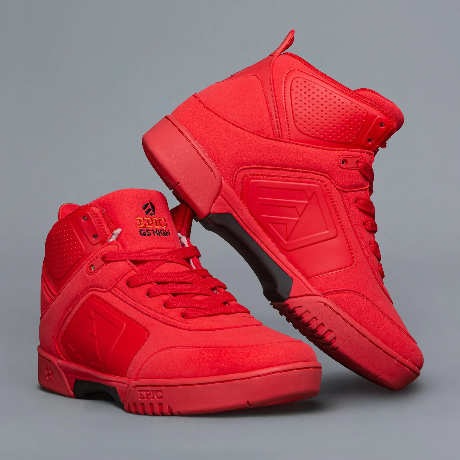 Epic Red Lava grindsko rød hi-top slidstærk