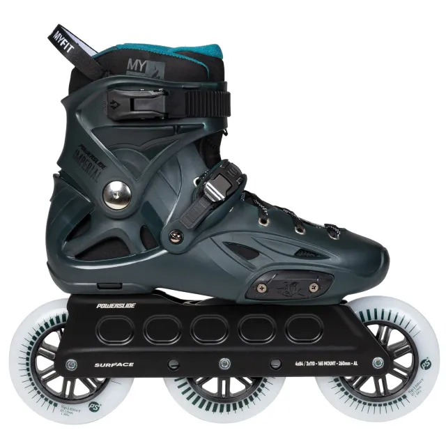 Powerslide Imperial Darkteal 110 urban skøjter 3x110