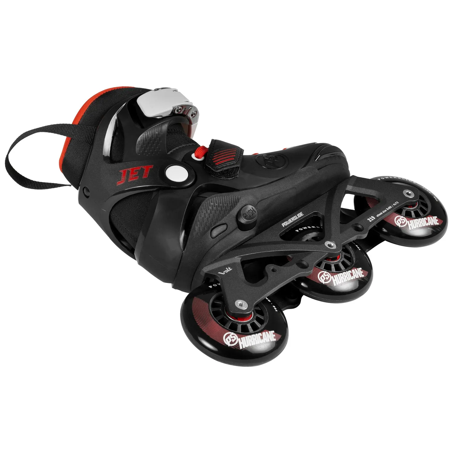 Powerslide Jet Pro Black børne inlineskøjter justerbar