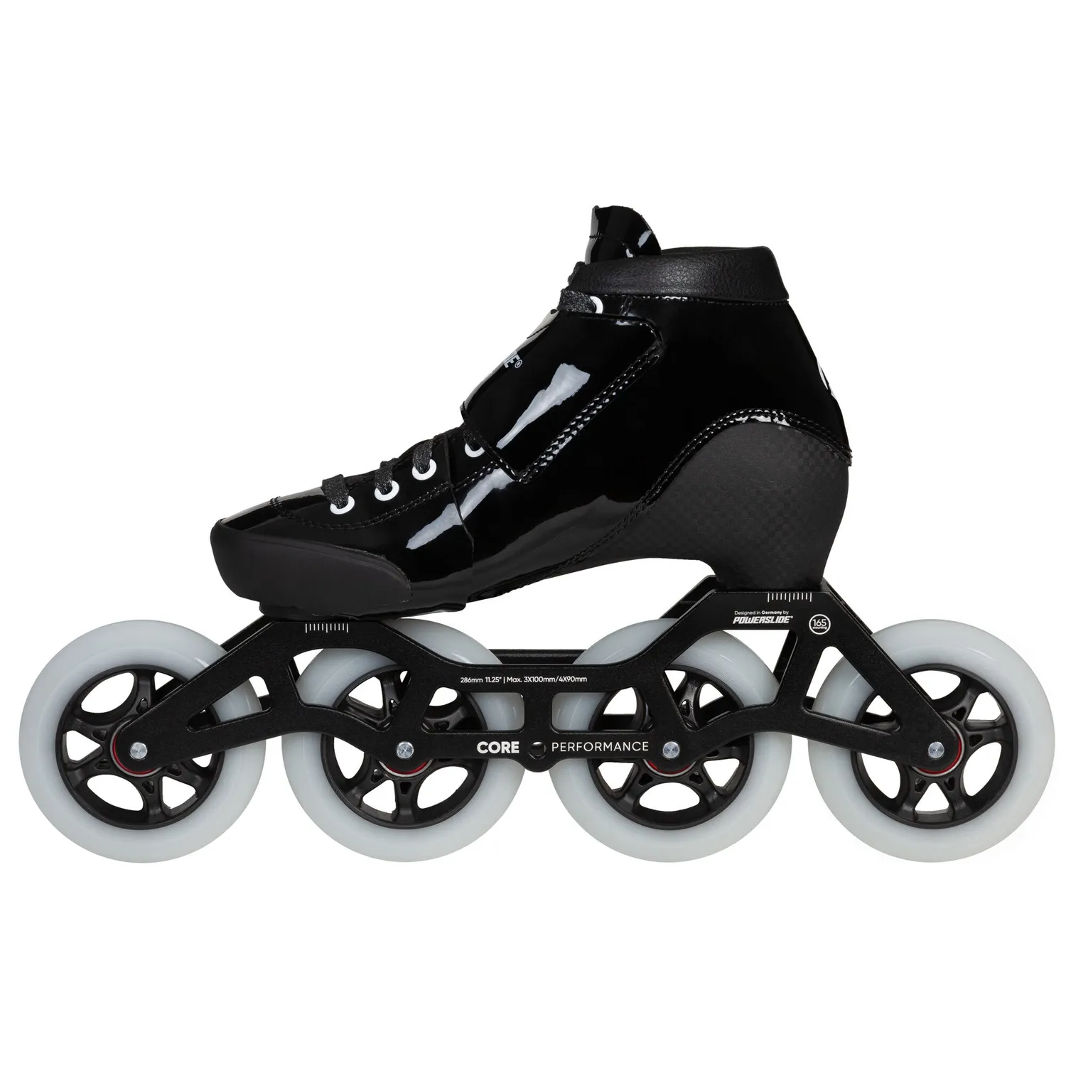 Powerslide 3X Adj Evo speedskøjter sort/hvid