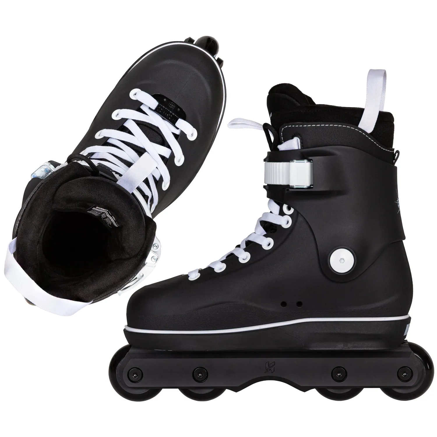 Mesmer Eclipse TS Flat aggressiv inline-skøjte sort UFS+