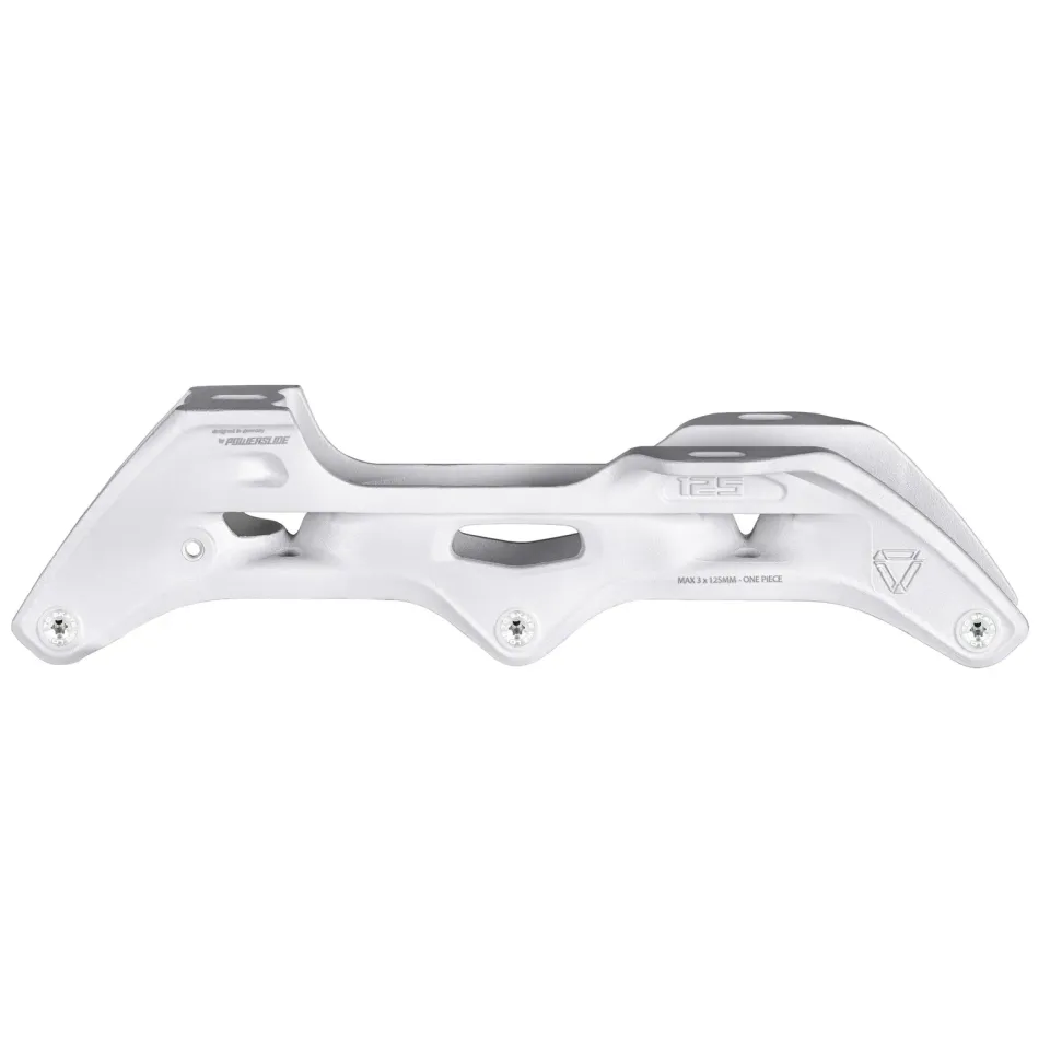 Powerslide Elite cast AL 255/3x125 ramme hvid TRINITY