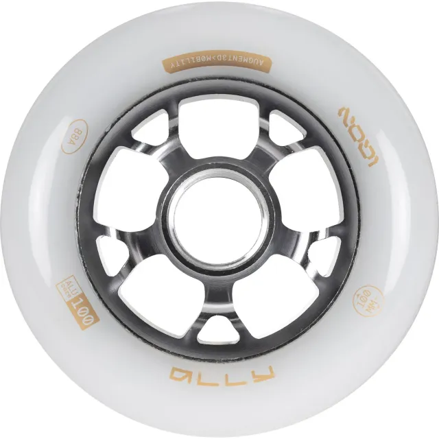 Iqon Ally 100mm hjul natural 3-pak