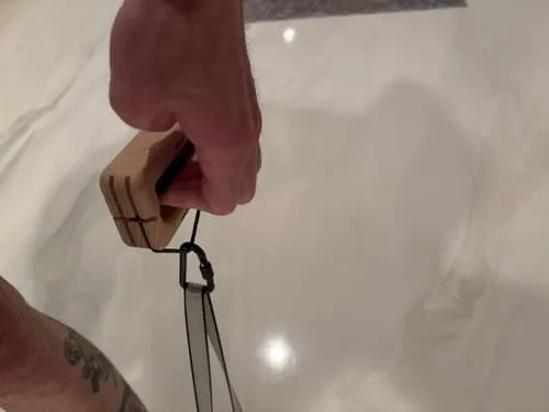 Nature Climbing Stone Hanger Mini hangboard bøg uden gravering