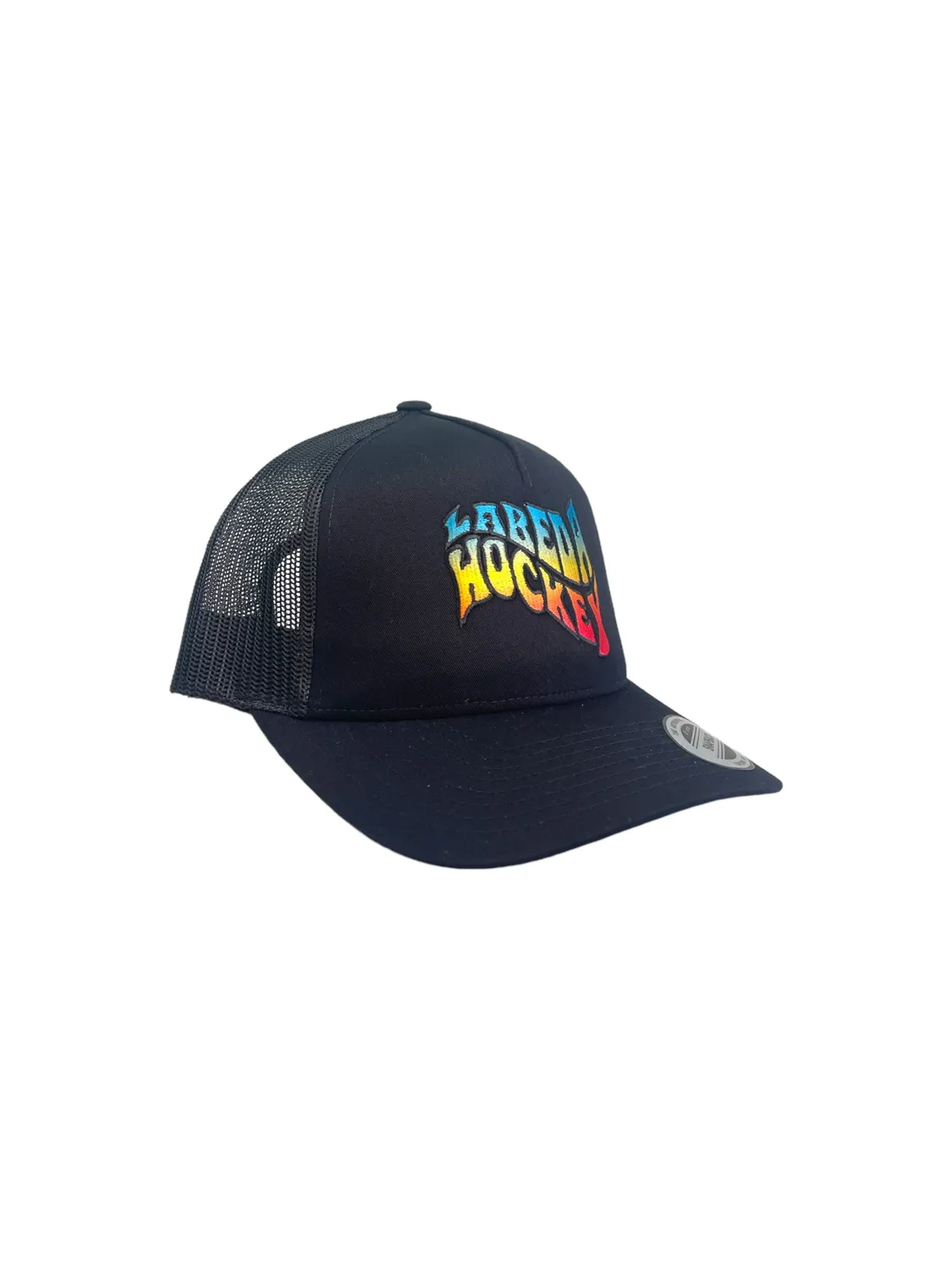 Labeda Tie Dye truckerkasket 5-panel buet skygge