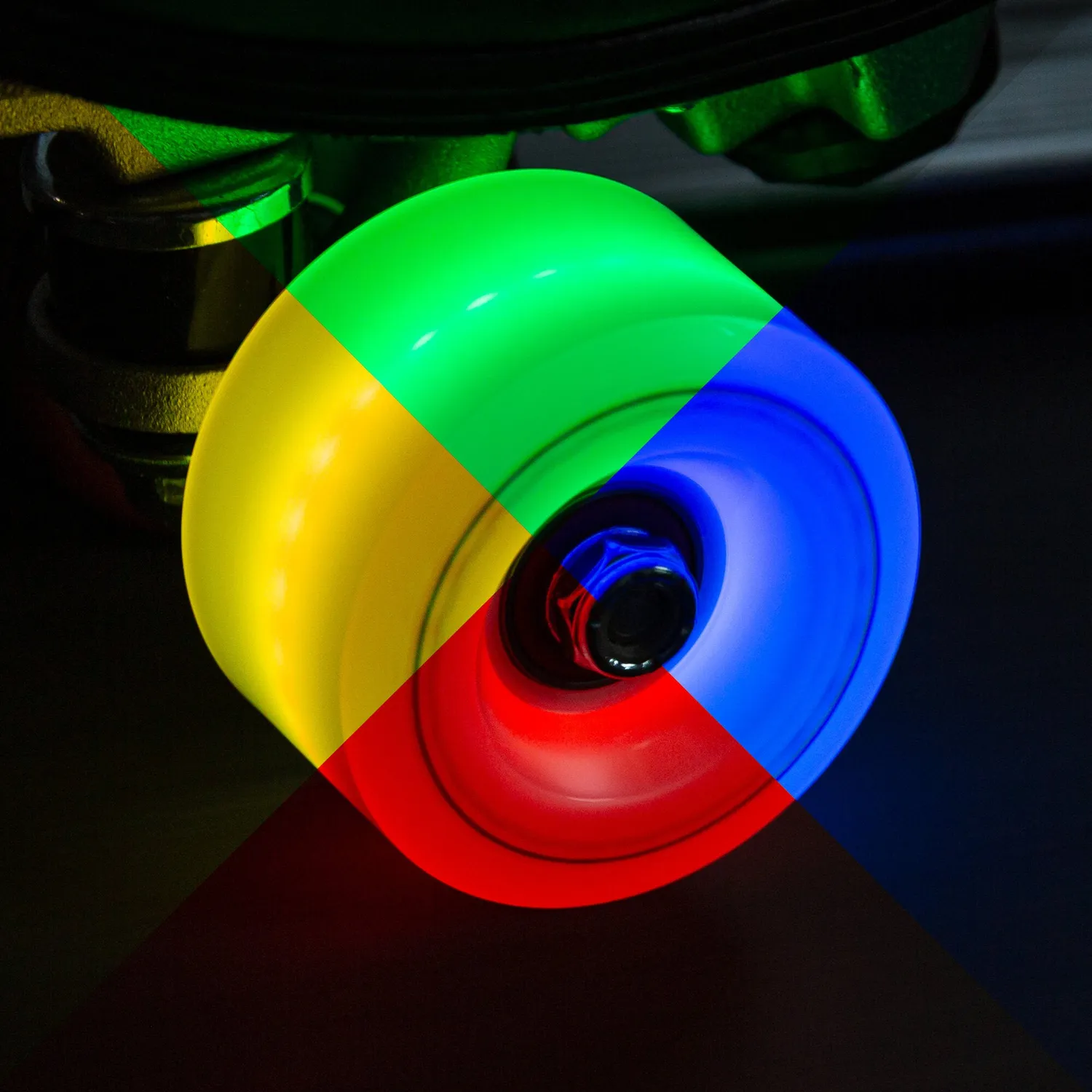 Chaya Neons Switch LED-hjul 62mm pearl 4-pak 85A