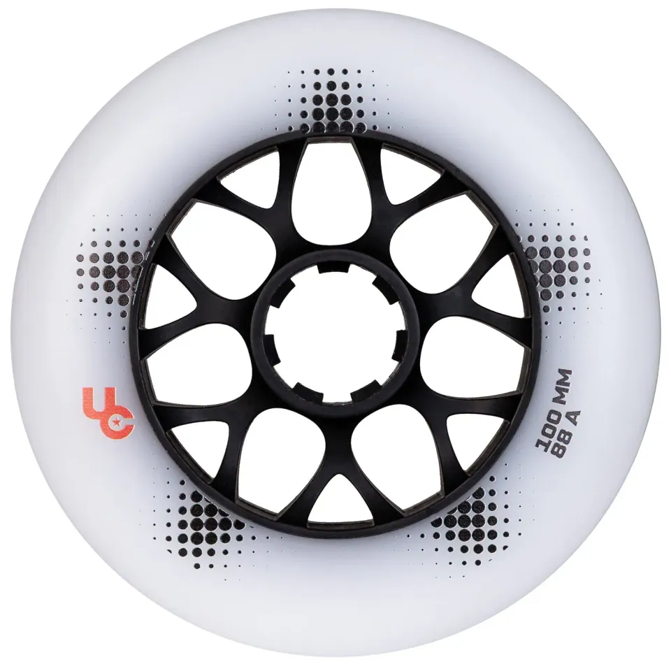 Undercover Team Pro 100 88A hjul hvid 4-pak
