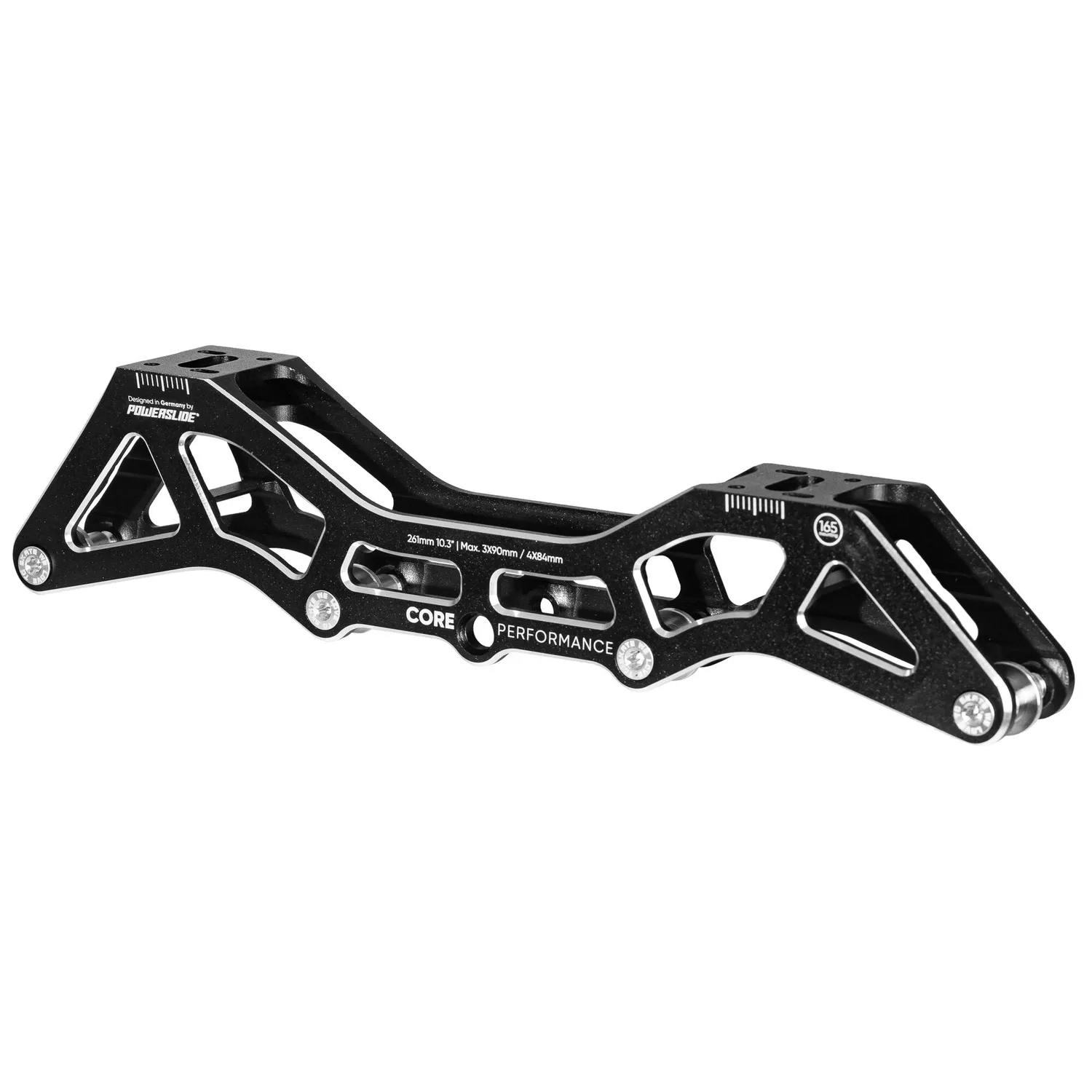 Powerslide Core Performance 10,3" stel 4x84 sort