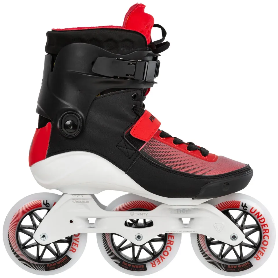 Powerslide Swell Bolt 110 inliners sort 3-hjulet fitness