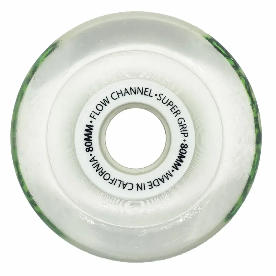 Labeda Slime X-Soft inlinehjul 80mm hvid blem blød