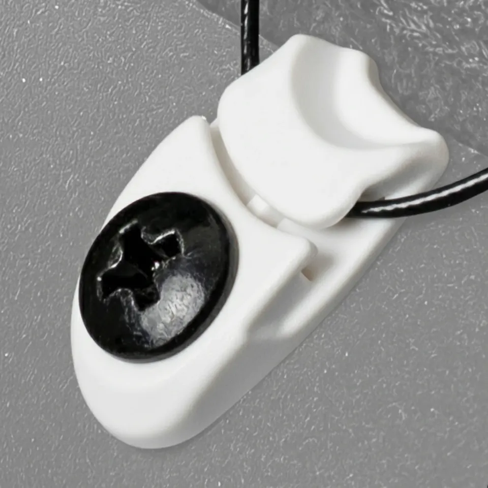 MYFIT PDS Hook White krog hvid inkl. skruer