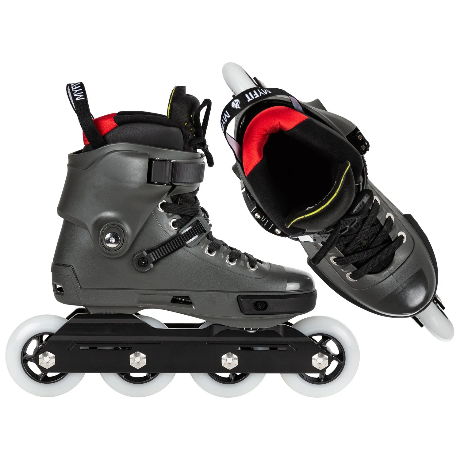 Powerslide Next Charcoal 90 inliners grå urban
