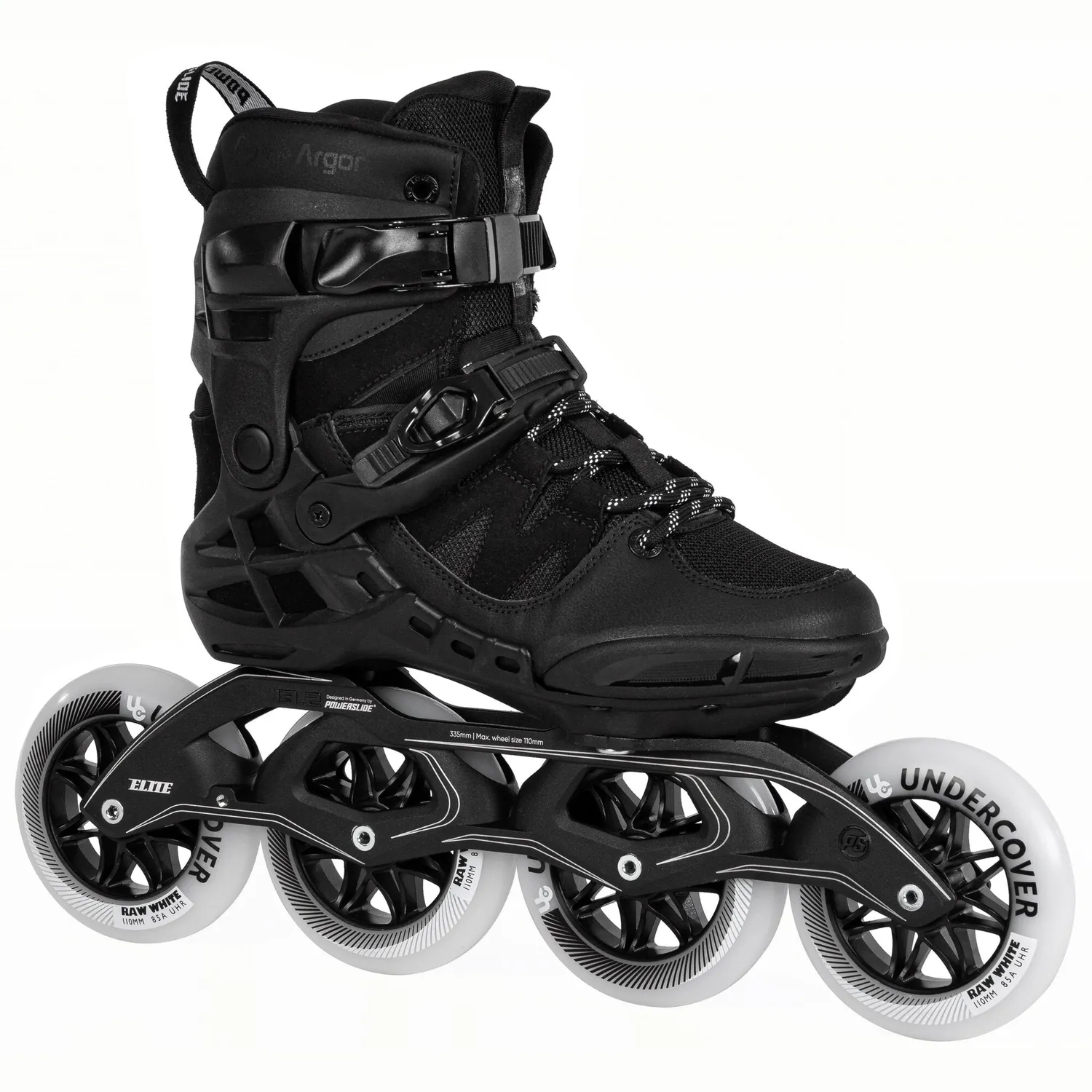 Powerslide Phuzion Argon Road inliners sort 42 110mm