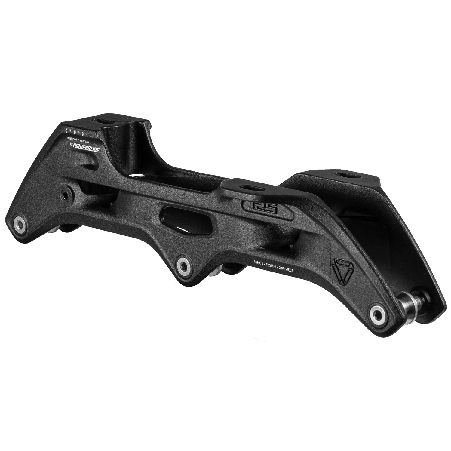 Powerslide Elite 255 3x125 ramme sort TRI