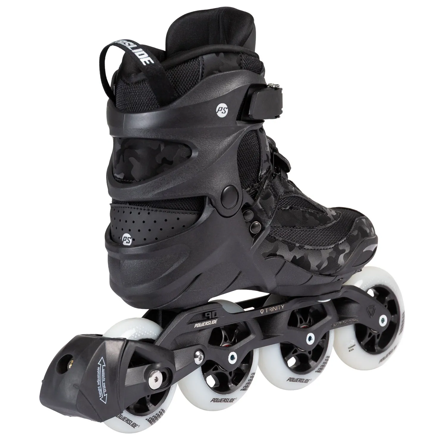Powerslide Phuzion Radon 90 PDS rulleskøjter camo 43