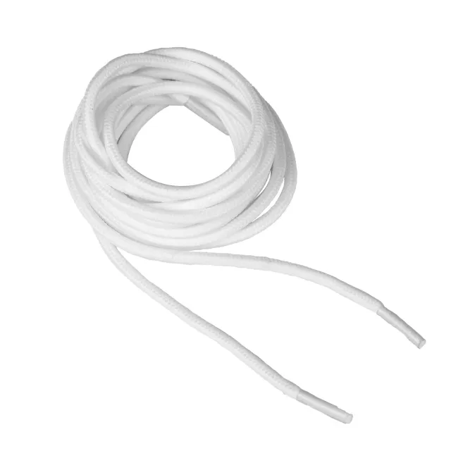 Venerate Classic snørebånd White nylon til cykelsko