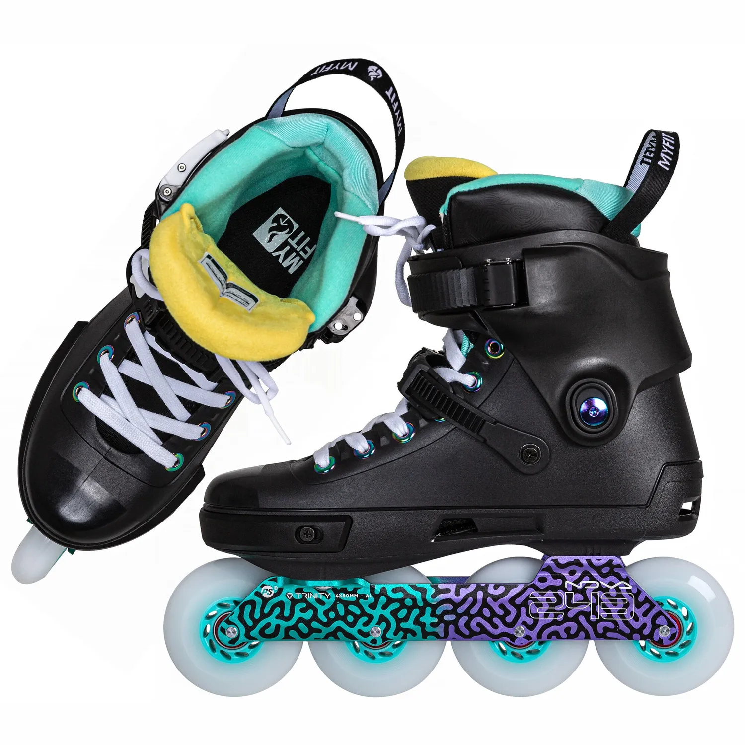 Powerslide Next Multicolor 80 inlineskøjter 80mm