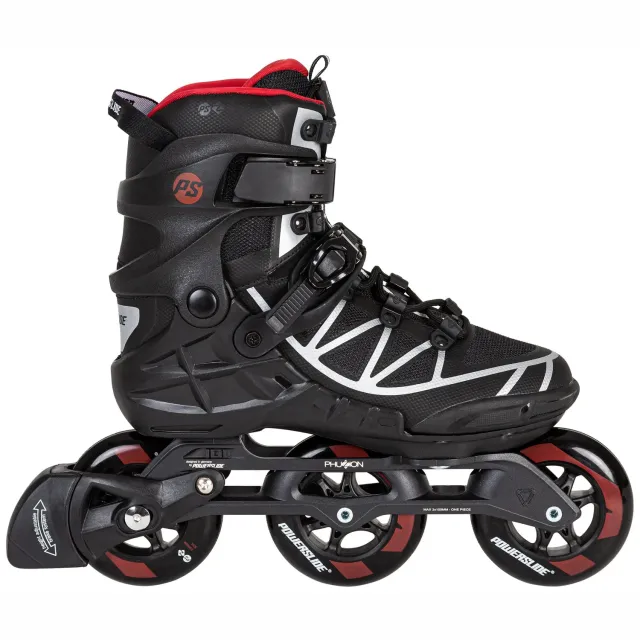 Powerslide Phuzion Argon Scarlet 100 rulleskøjter 3x100 mm