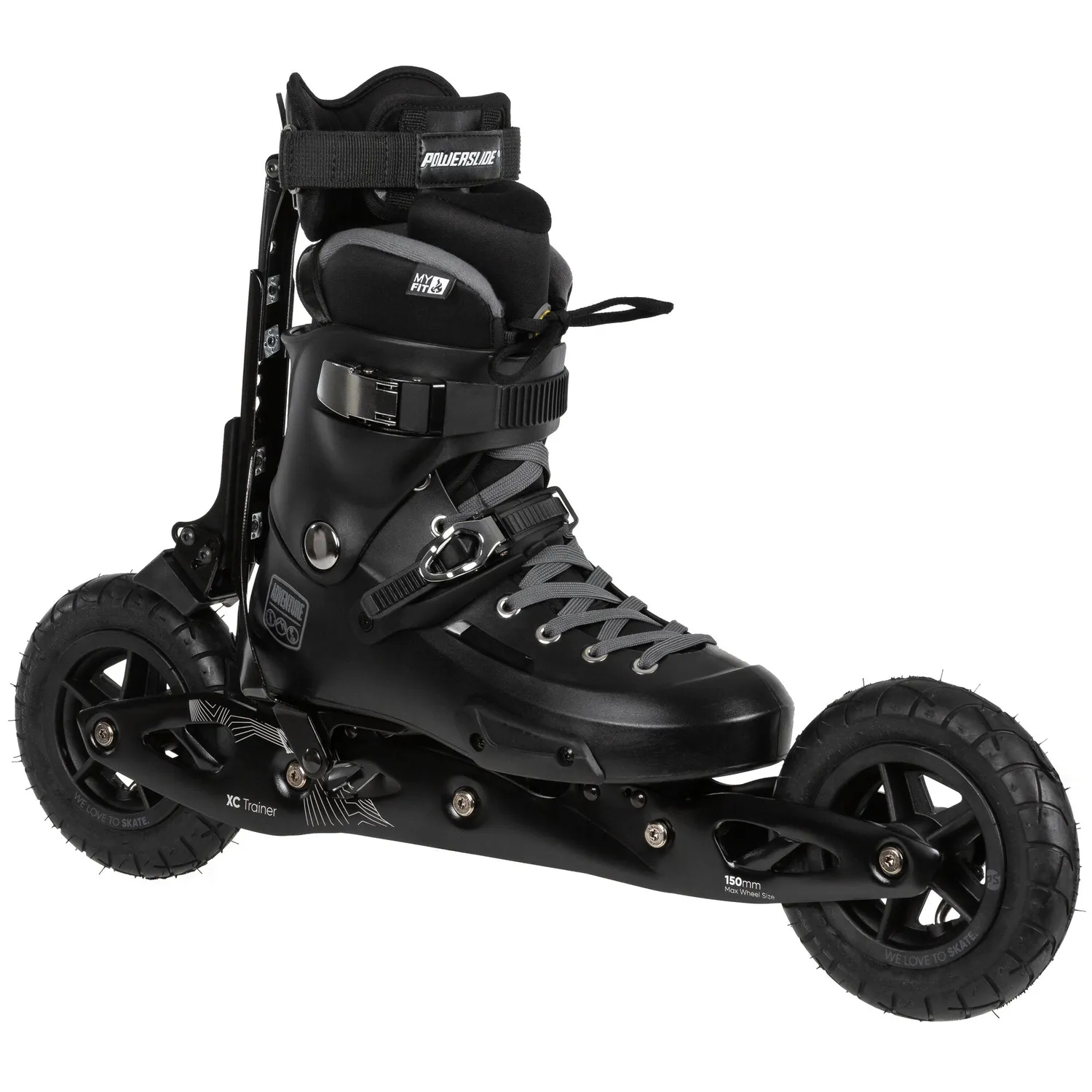 Powerslide XC Trainer 150 offroad rulleskøjter 150 mm