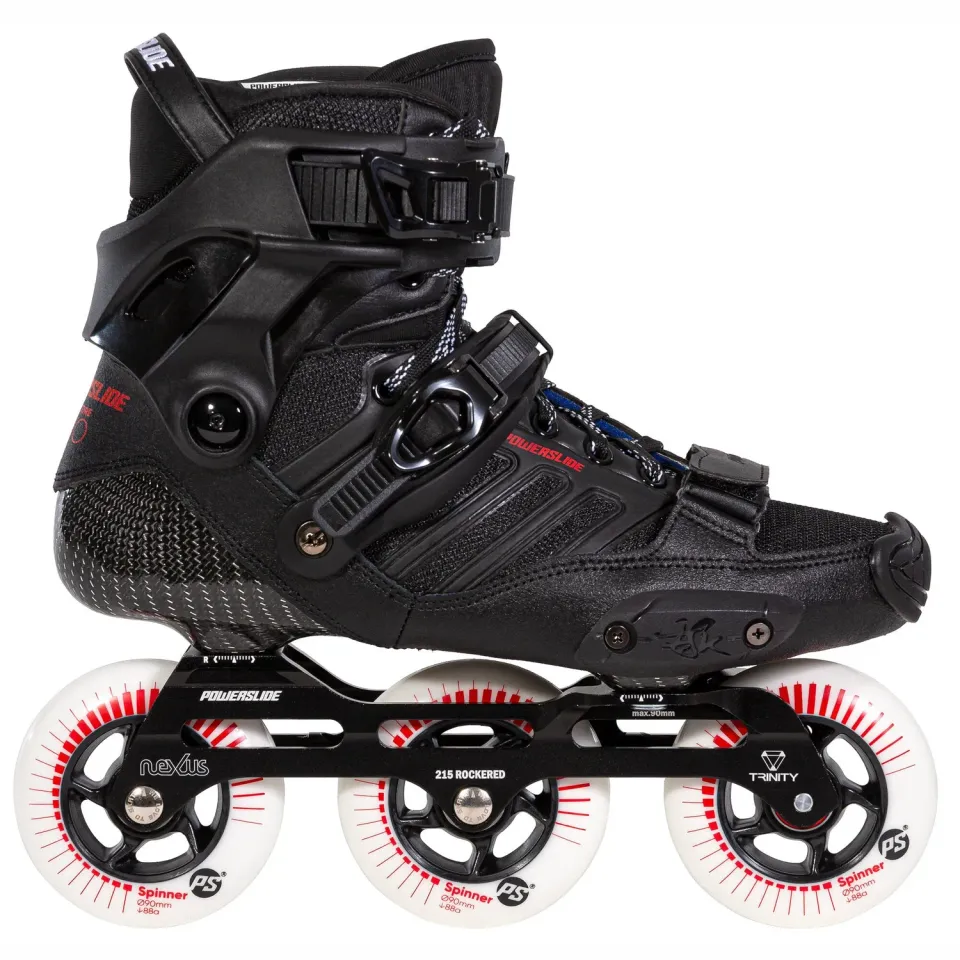 Powerslide HC Evo Pro 90 rulleskøjter sort carbon