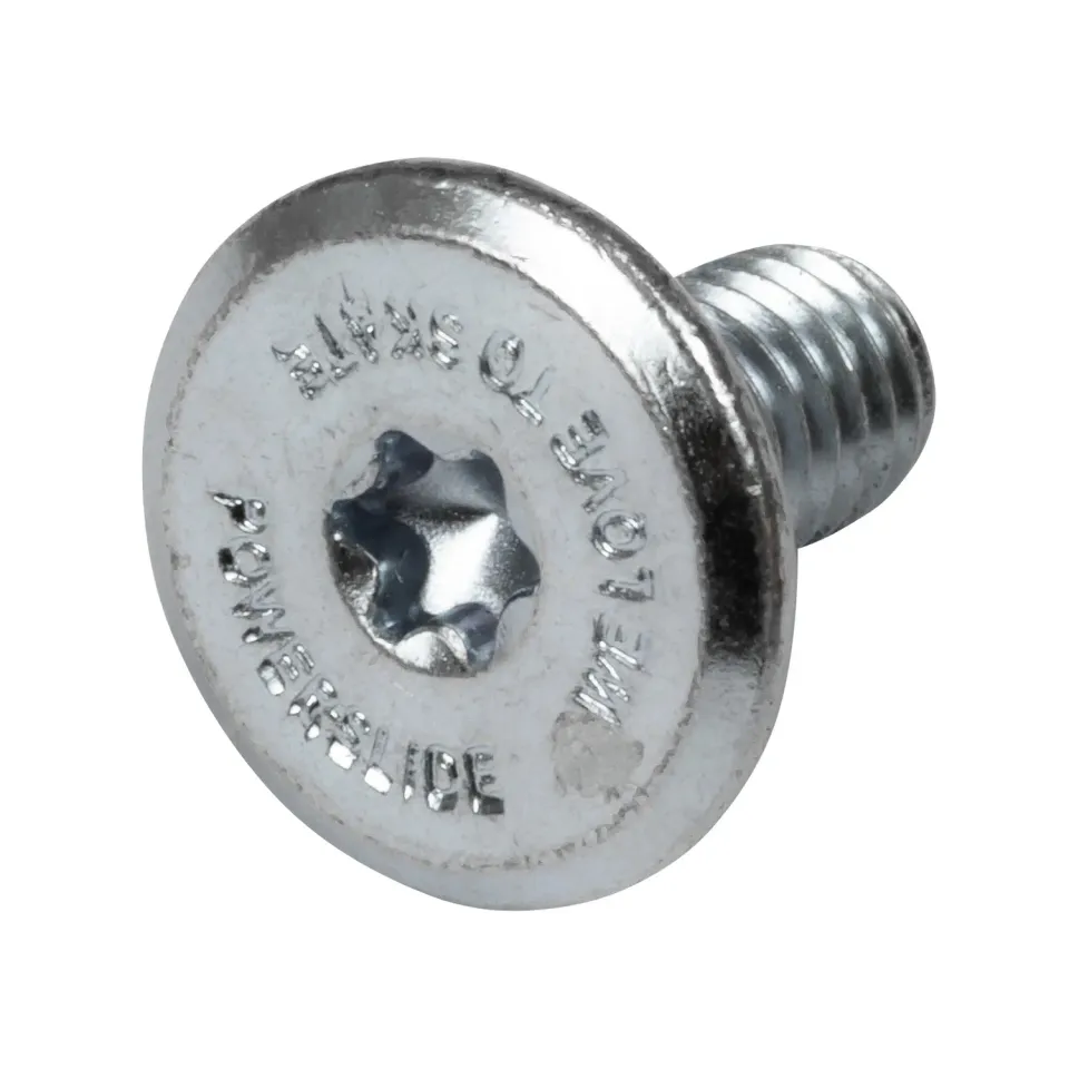 Powerslide Torx monteringsskrue 12mm stål T25