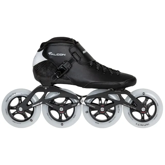 Powerslide Falcon 4x110 speedskøjter sort marathon