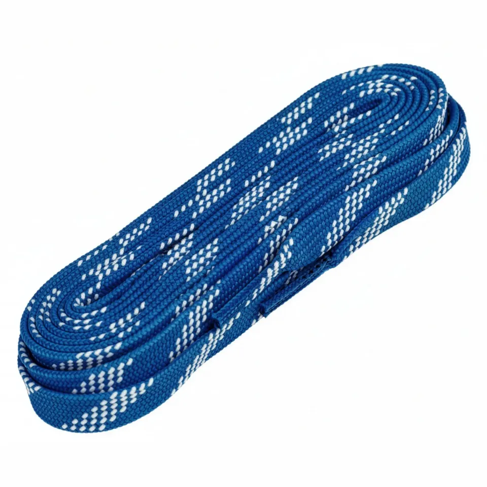 MYFIT Waxed Laces Pro snørebånd blå vokset