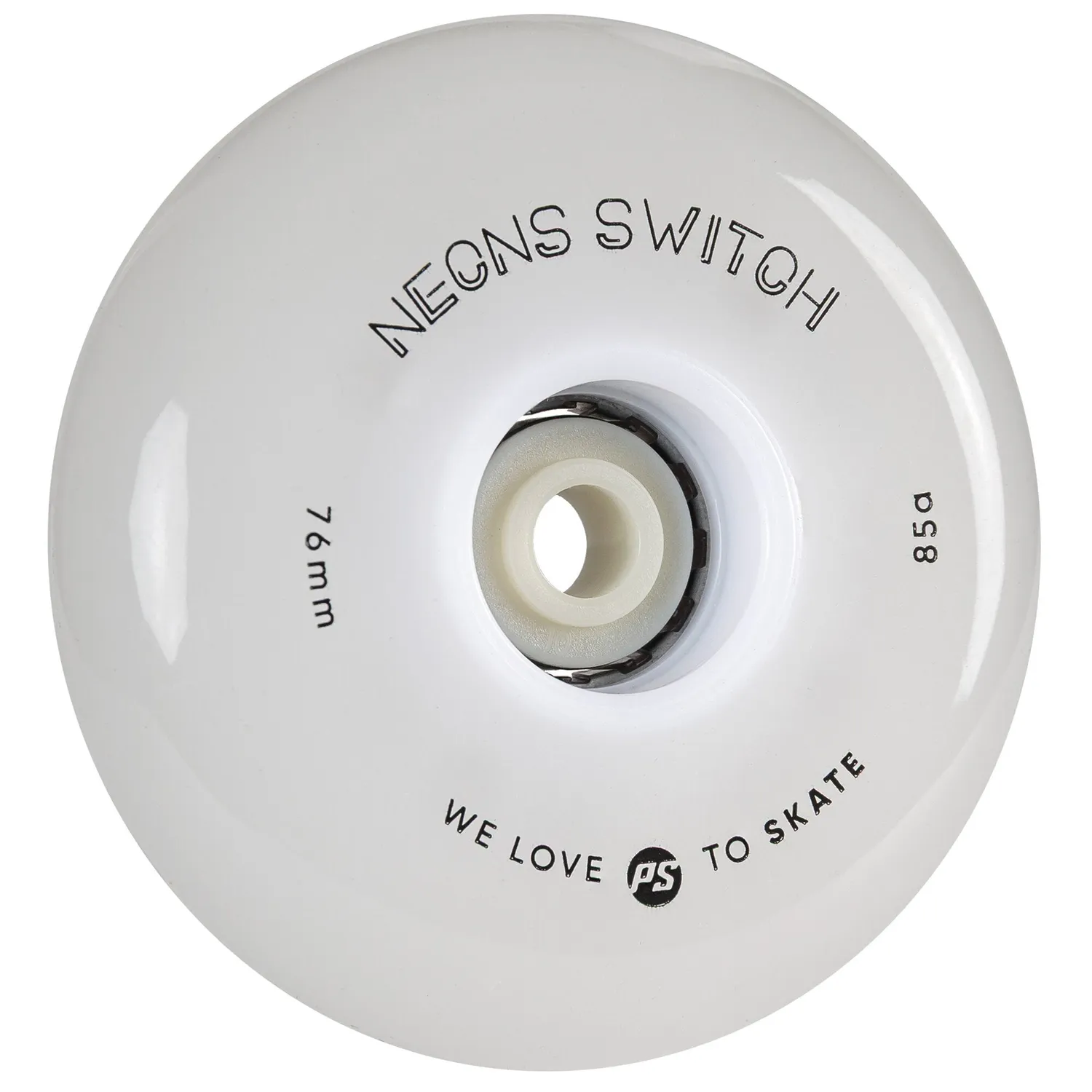 Powerslide Neons Switch LED hjul 76mm 85A 4-pak