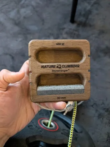 Nature Climbing Stone Hanger hangboard smoked granit 6-20mm