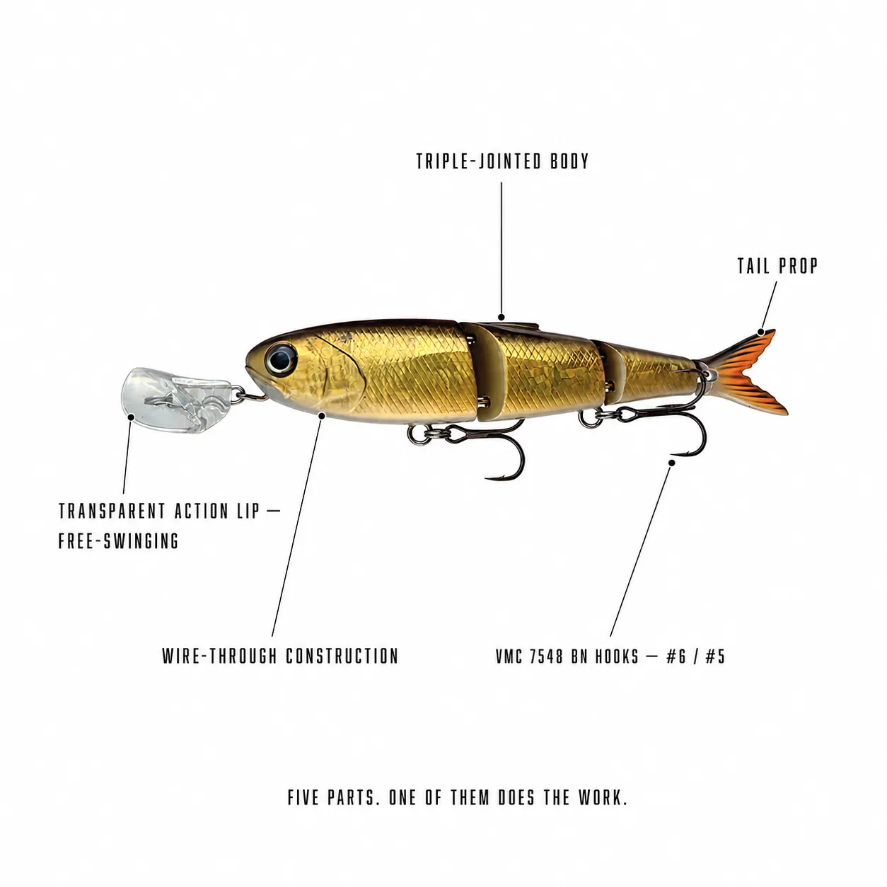 Headbanger Spitfire 4-1/2 topwater 11 cm