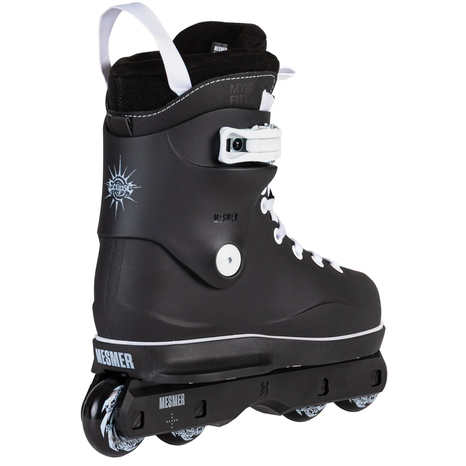 Mesmer Eclipse TS Flat aggressiv inline-skøjte sort UFS+