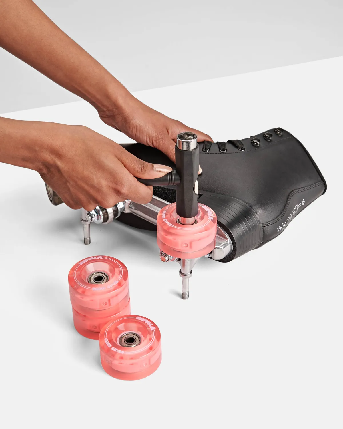 Impala Light Up quad-hjul pink 62mm 4-pak