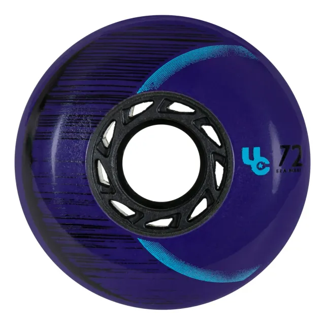 Undercover Cosmic Eclipse hjul 72mm 86A 4-pak sort
