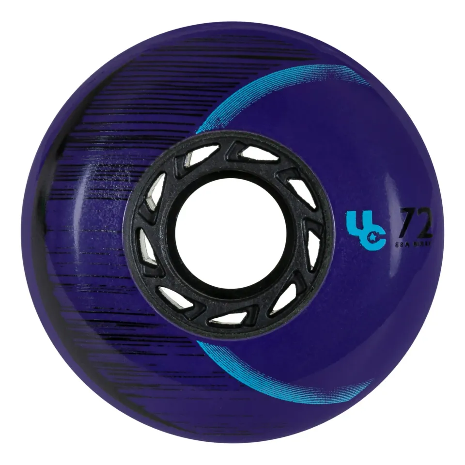 Undercover Cosmic Eclipse hjul 72mm 86A 4-pak sort
