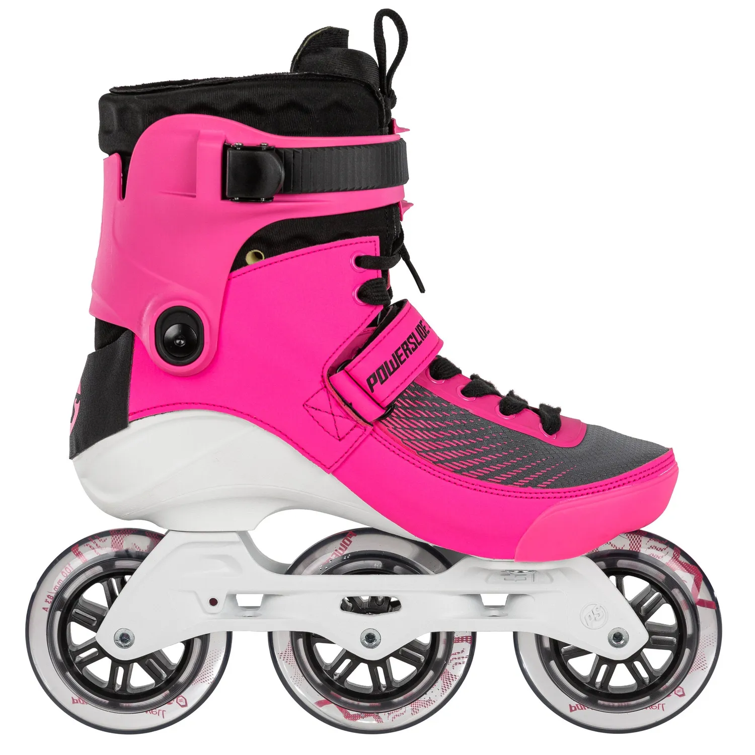 Powerslide Swell Electric Pink 100 rulleskøjter pink 3D