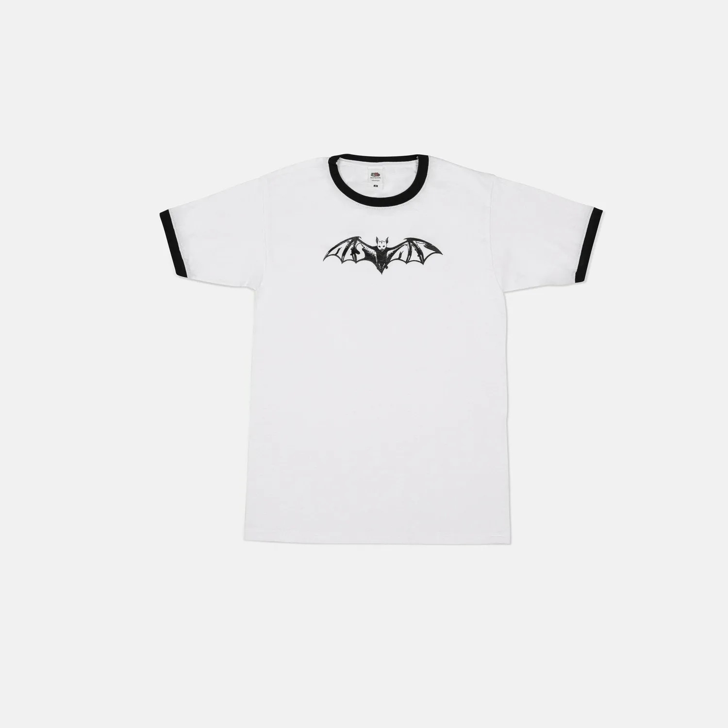 Mesmer Bat Shirt T-shirt slim bomuld sort