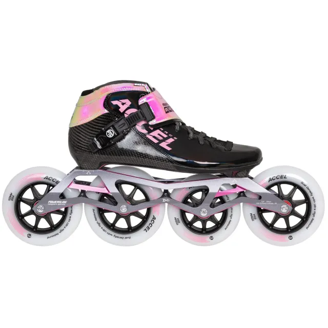 Powerslide Accel Race Pink 110/100 speedskøjter lyserød