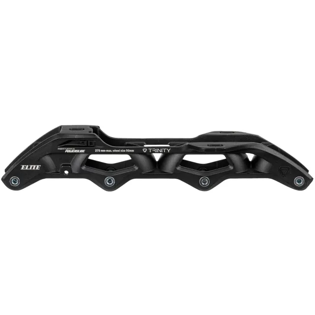 Powerslide Elite 275 4x90 ramme sort alu TRI