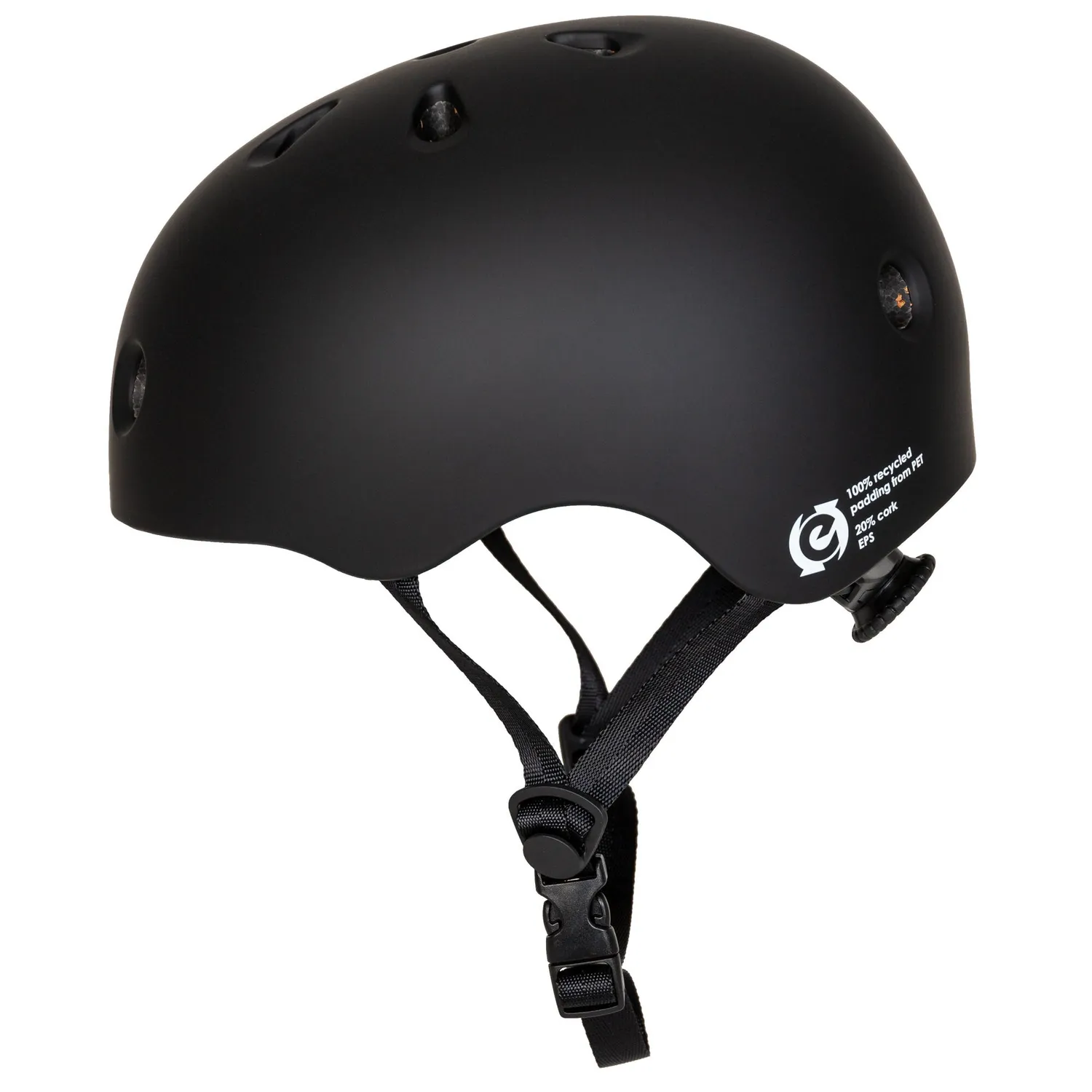 Ennui Urban Eco hjelm sort 54-58 cm bæredygtig
