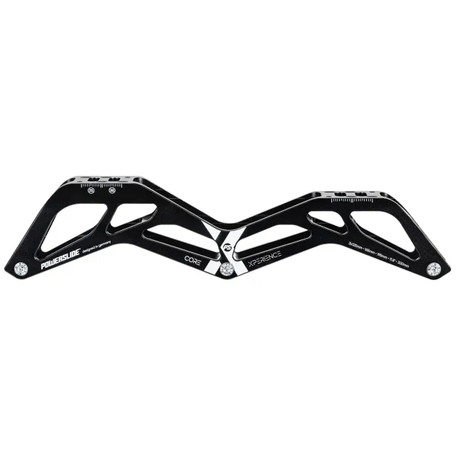 Powerslide Core X-perience 11.8 3x125 inlineramme sort aluminium