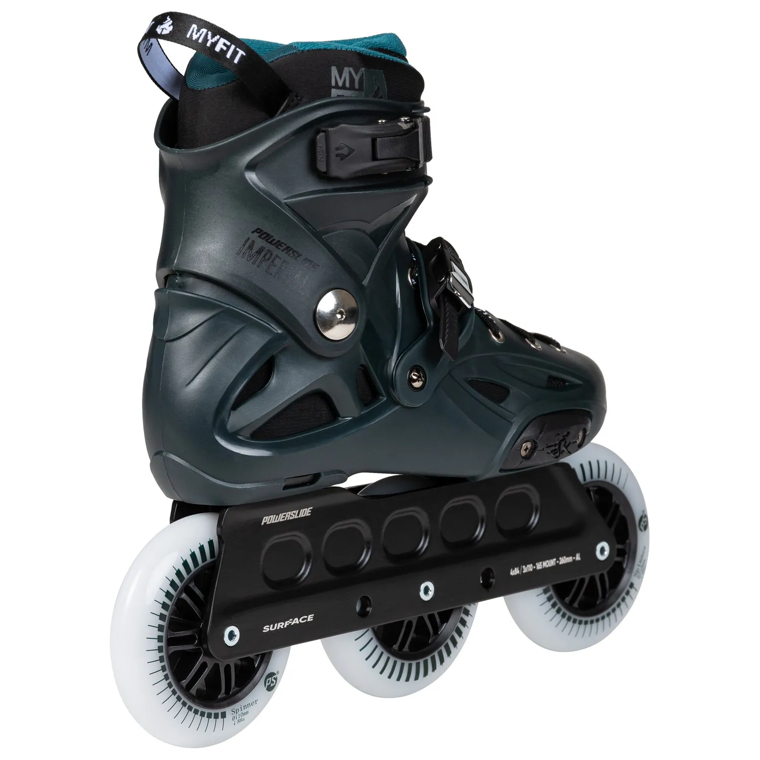 Powerslide Imperial Darkteal 110 urban skøjter 3x110