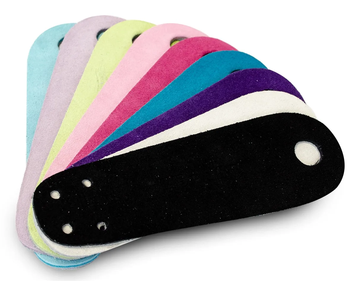 Sure-Grip Leather Toe Guard tåbeskytter sort læder