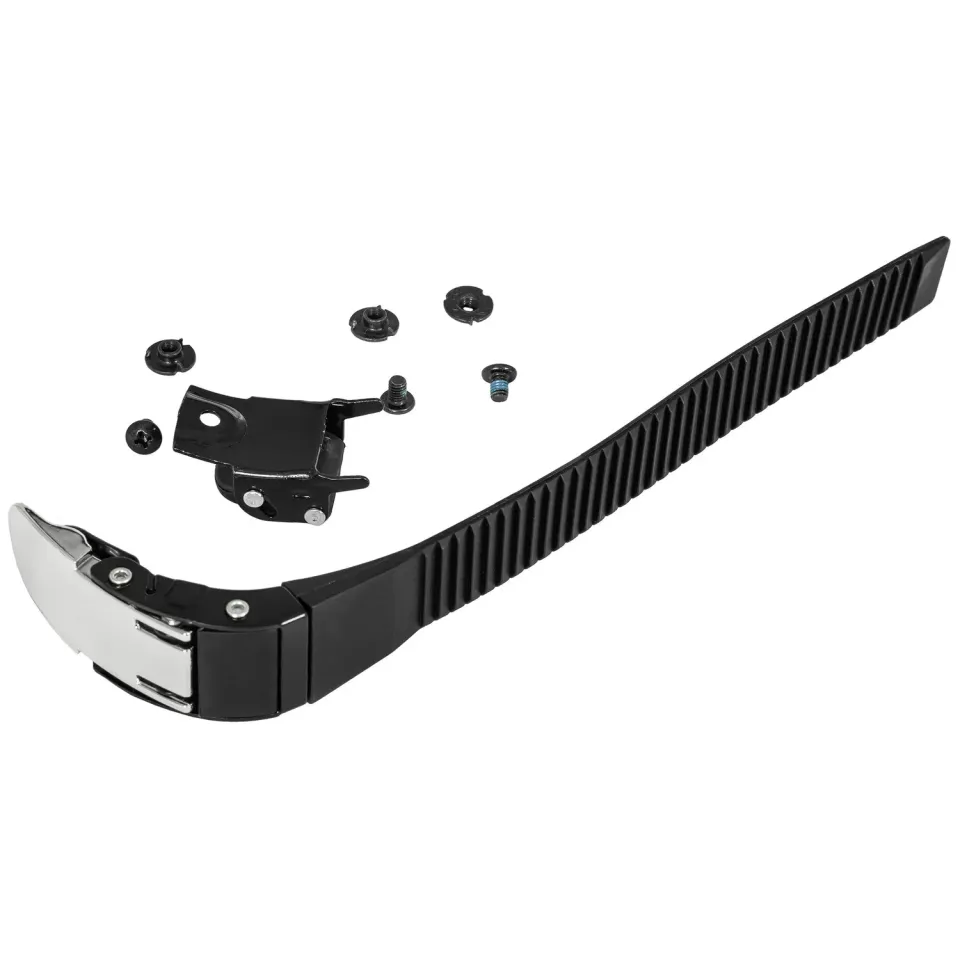 Powerslide Classic Buckle spænde sølv 20cm højre venstre
