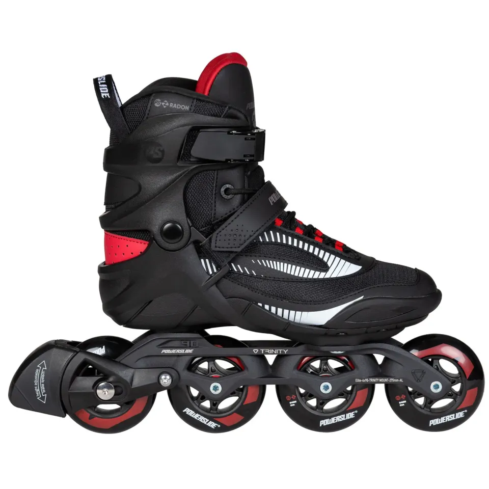 Powerslide Phuzion Radon Charcoal 84 fitness inlineskøjter 4x84mm